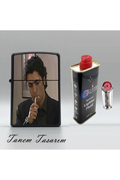 Tanem Tasarım Marlboro - Benzinli Çakmak(x-lite Benzin Gazı 125 Ml Ve 5'li Ça...