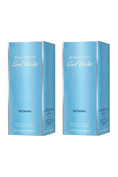 Davidoff Cool Water 2 x 100ml EDT Set