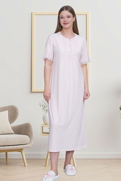 Mecit Pijama ثوب نوم نسائي وردي مقاس كبير