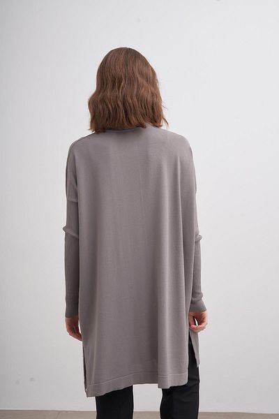 inspiration Gray Rayon Basic Tunic