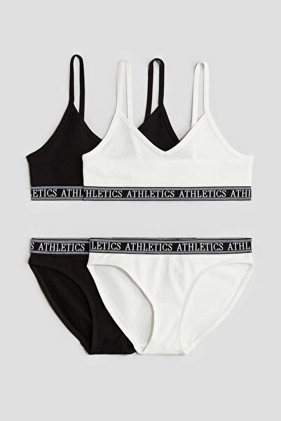 H&M 4-piece cotton underwear set