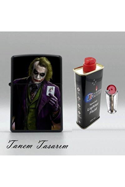 Tanem Tasarım Marlboro - Benzinli Çakmak(x-lite Benzin Gazı 125 Ml Ve 5'li Ça...