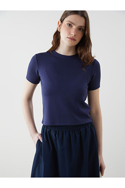 LC Waikiki RMZ GİYİM FARKIYA تي شيرت نسائي بياقة روبا