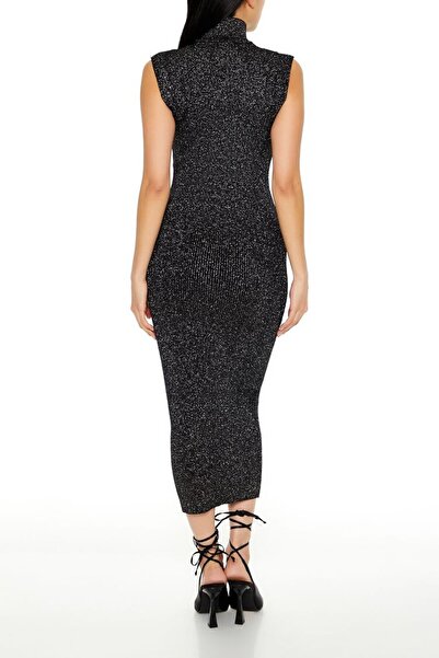 Forever 21 Simli Örme Maxi Kazak Elbise