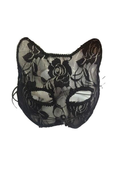 Schulzz Dantelli Kedi Cosplay Maske