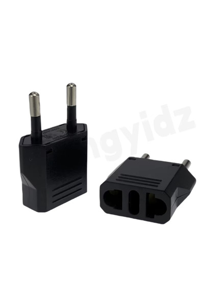 Derwell Yeni 2025 Priz Dönüştürücü Amerikan-türkiye Şarj Çevirici Adaptör Pri...