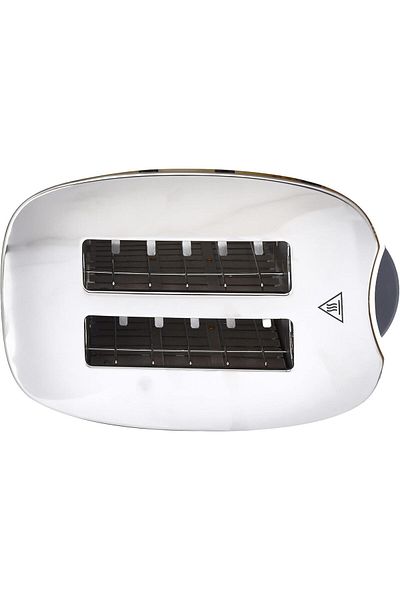 Black&Decker 800 Watt Toaster 2 Slice Browning Control with Frozen Reheat, Cancel Functions And Cool Touch White