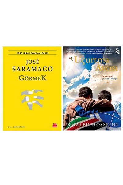 Kırmızı Kedi Yayınları Görmek - Jose Saramago - Uçurtma Avcısı - Khaled Hosseini