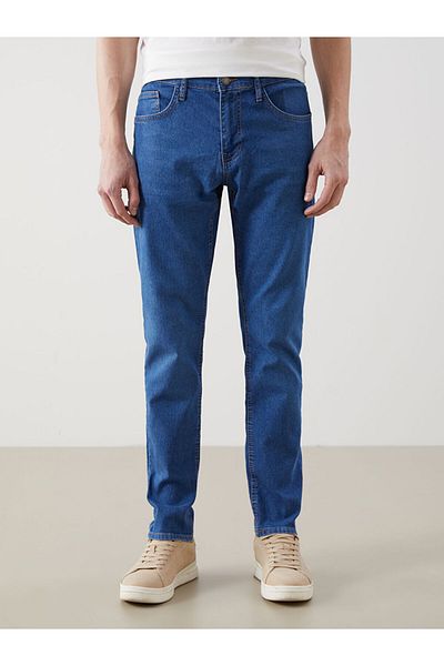 LC Waikiki Pantaloni de jeans pentru bărbați, slim fit, sezon nou - S5KK64Z8