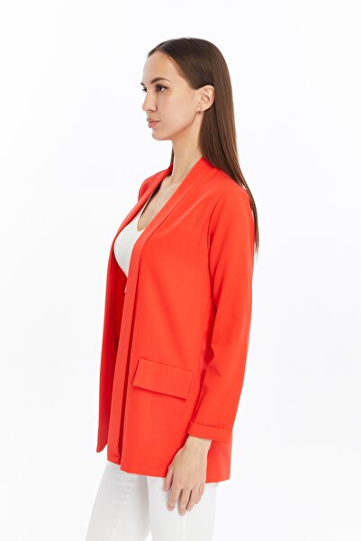 CNR TEKSTİL Lycra Blazer Look Jacket