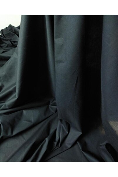 Kumaş Parça Тонке полотно чорного кольору (ширина 145 см, довжина 150 см)
