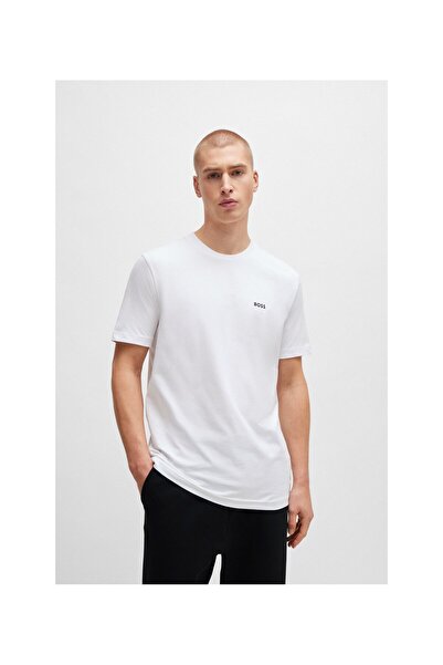 BOSS Stretch Cotton Crew Neck Regular Fit T Shirt Men's T SHIRT50506373 100