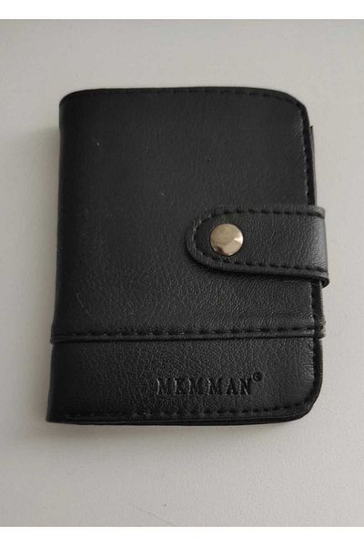 firdevsi hobi Mkm Men's Wallet with Transparent Card Holder