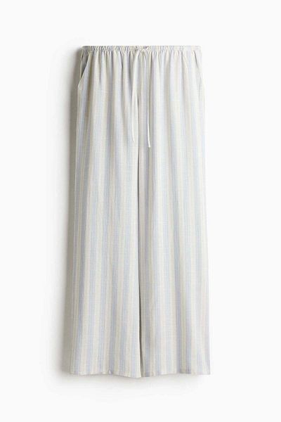 H&M Straight drawstring trousers