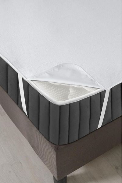 shop Mattress Protector Cotton Four Corner Rubber Mattress Protector 160*200 cm