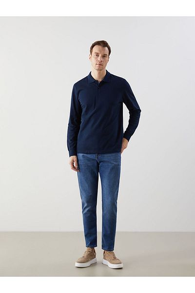 LC Waikiki Pantaloni de jeans pentru bărbați, sezon nou 710, cu croiala largi - S5JC16Z8