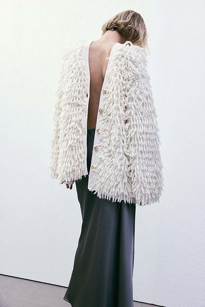 H&M Satin maxi skirt