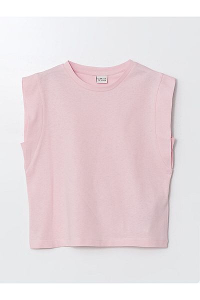 LC Waikiki Νέα σεζόν Crew Neck Girl's Tisort - S5IB77Z4