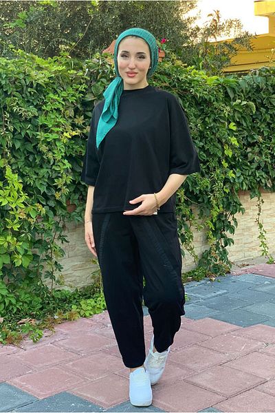 Moda Rosa 25Y7004 - Black - Basic Tshirt