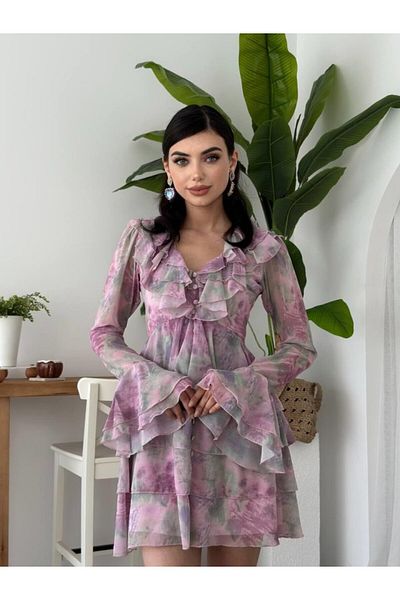 Modayakamoz Rochie cu volane Elose
