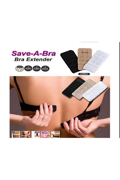 Generic Save a Bra مشبك زيادة محيط السنتيان من 3 قطع