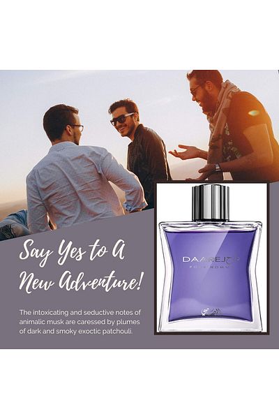 Rasasi Daarej By Al Perfume For Men Eau De Parfum, 100 ml