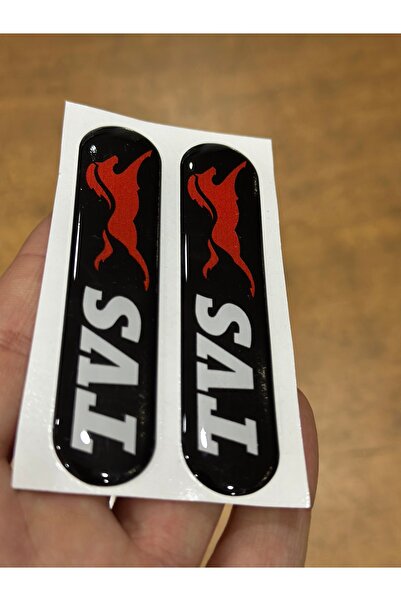 Palas Motor ملصق دراجة نارية - غطاء جانبي لملصق TVS وعاكس كوكب المشتري