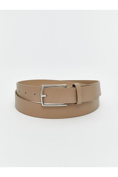 LC Waikiki Black Leather Look Women's Belt