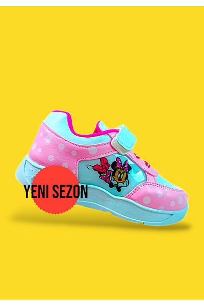 minnielux Pantofi sport ortopedici pentru fete roz Pantofi sport în stil casual