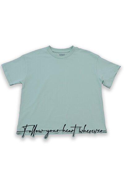 Stylein Follow Your Heart Cropped T-Shirt