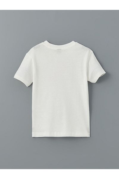 LC Waikiki Νέα σεζόν Crew Neck Boy's Tisort - S5KV34Z4