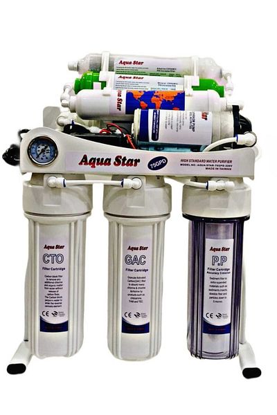 Aqua Water Purifier Reverse Osmosis System 7 Stages Station stand