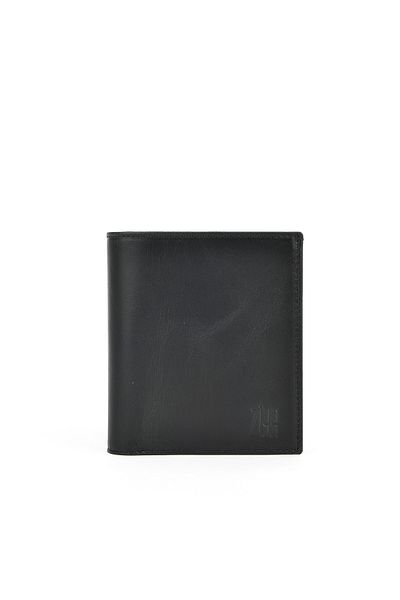 Ziya Men's Genuine Leather Wallet, Black
