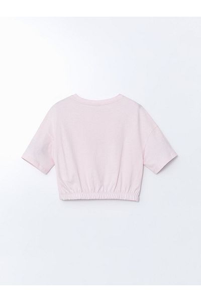 LC Waikiki Νέα σεζόν Crew Neck Girl's Crop Tisort - S5JC99Z4