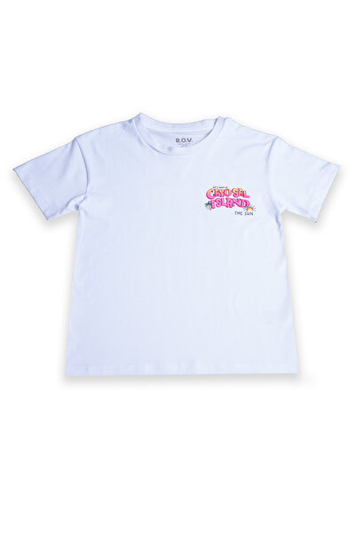 Lilo Co قميص أبيض لجزيرة كايو سال