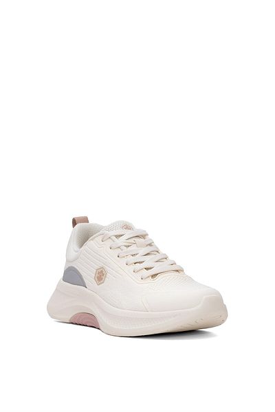 lumberjack 101932248   Pantofi de mers pentru femei 5M Close Wmn 5FX alb