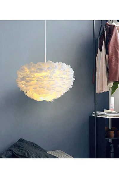 qwell Modern white chandelier
