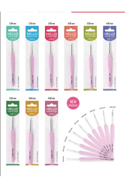 BALIM ÖRGÜ EVİ مجموعة تيج هالو 9 قطع (2.00-6.00)