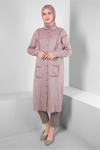 Alvina Штани з еластичним поясом і кишенями 70548