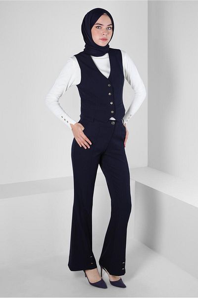 Alvina BUTTONED VEST 44175