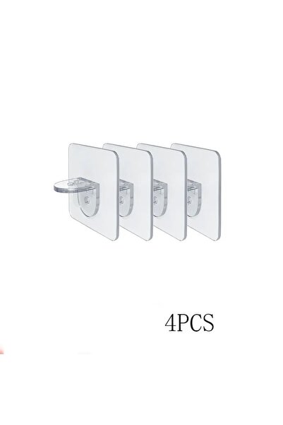 Choice 4PCs 4/10pcs Wardrobe Divider Brackets Non-Marking Sticky Kitchen Cabi...