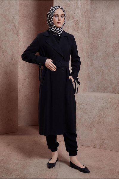 Alvina BELTED TRENCH COAT 10855