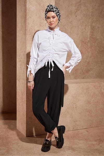 Alvina Baggy Cut Pants 70726