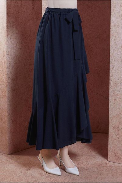 Alvina Flounce and Belted Skirt 60574