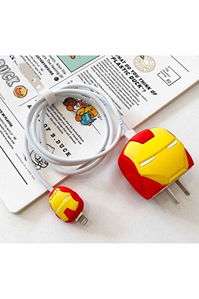 shop 18/20/ W Iphone uyumlu 4İn1 Şarj Aleti Kılıfı Sarj Kablo Koruyucu