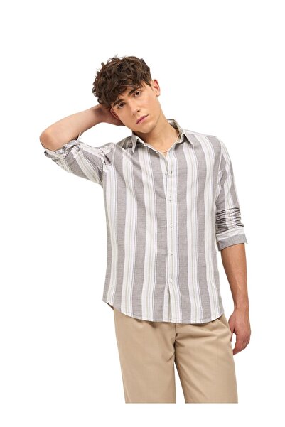 The Bear House قميص رجالي ناعم، قابل للتهوية ومريح، مثالي للارتداء اليومي وغي...