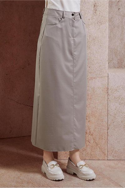 Alvina 60584 Μοντέλο ίσια κομμένη φούστα Hijab