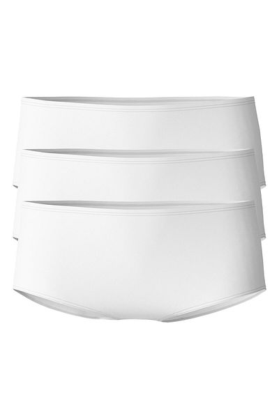 Calida Damen Slip 3er Pack - Essential Cotton, Low Cut, Jersey, einfarbig