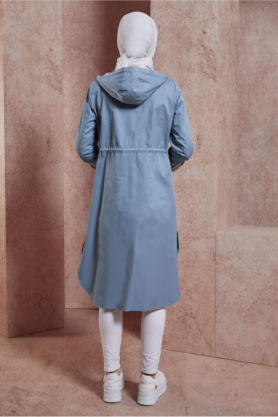 Alvina KAPÜŞONLU TRENÇKOT 10874