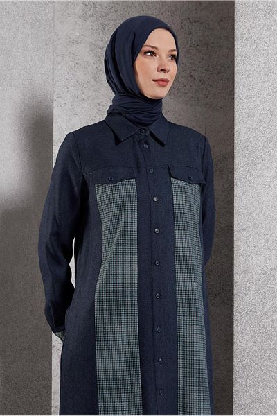 Alvina Shirt Collar Tunic 45163